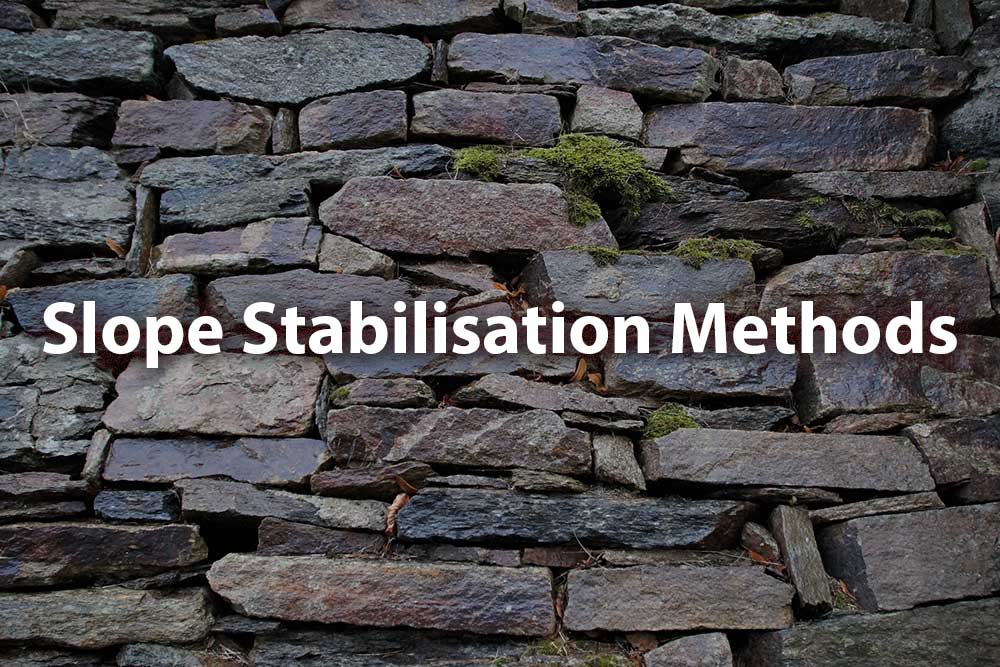 slope stabilisation methods - title slide